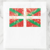 Ikurriña desgastada 長方形シール (バッグ)