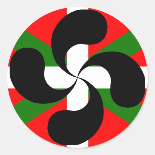 IKURRINA-LAUBURU ラウンドシール (正面)