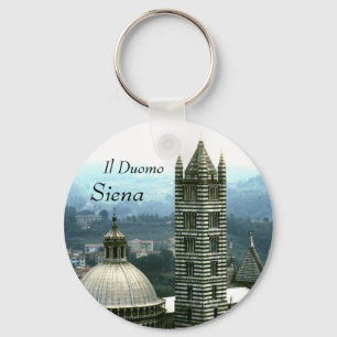 Ilの大教会堂、シエナ Keychain キーホルダー