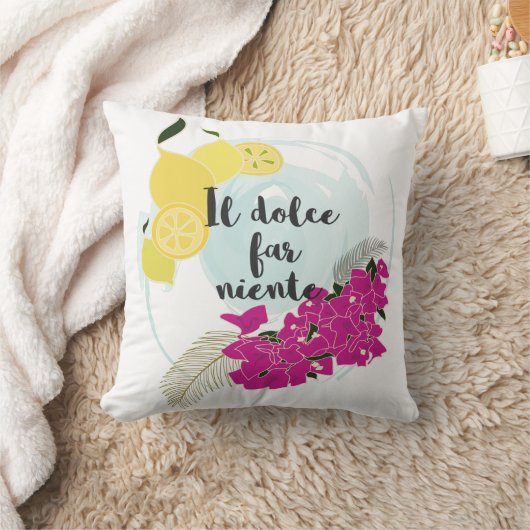 Ilのdolce遠いniente クッション (ブランケット)