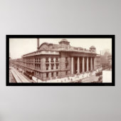 IL鉄道シカゴ写真1912 ポスター (正面)