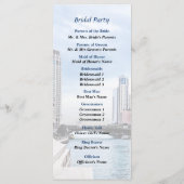 IL – ビューFrom Michigan Avenue Bridge Chicago プログラム (裏面)