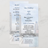 IL – ビューFrom Michigan Avenue Bridge Chicago プログラム (正面/裏面)