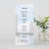 IL – ビューFrom Michigan Avenue Bridge Chicago メニュー (スタンド正面)