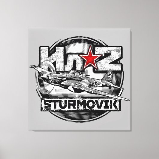 Il-2 Shturmovik キャンバスプリント (正面)