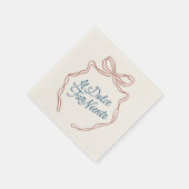 Il Dolce Far Niente:ヴィンテージイタリアン紙 スタンダードカクテルナプキン (角)