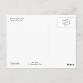 「Il Duomo, Milano」ポストカード ポストカード (裏面)