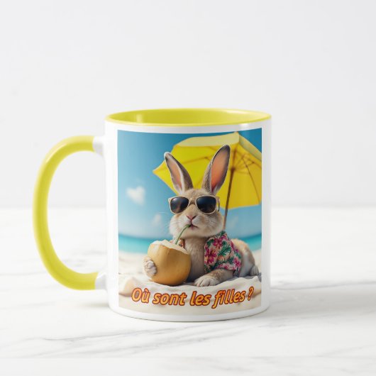 Il est chaud le lapin. マグカップ (左)