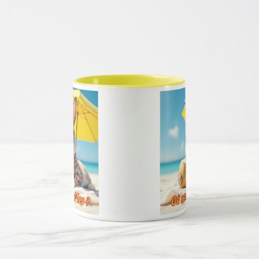 Il est chaud le lapin. マグカップ (中央)