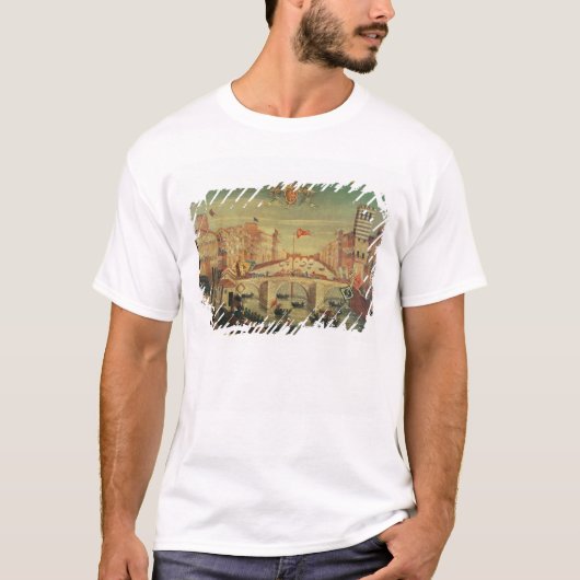 Il Gioco del Ponteのdei Pisani Tシャツ (正面)