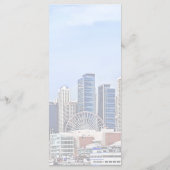 IL - Lake Michigan Near Navy Pier's 結婚 Menu メニュー (裏面)