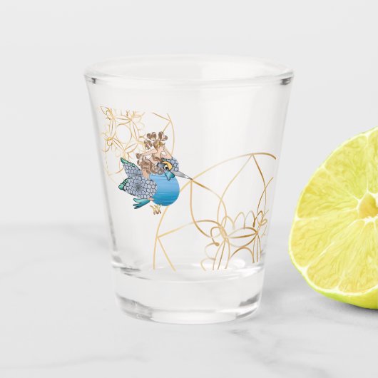 Il pesce che amava l' uccellino ショットグラス (正面)
