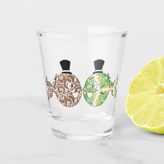 Il pesce che amava l' uccellino ショットグラス (正面)