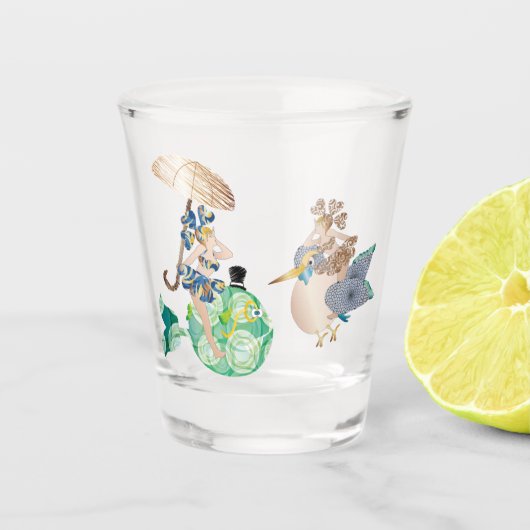 Il pesce che amava l' uccellino ショットグラス (正面)