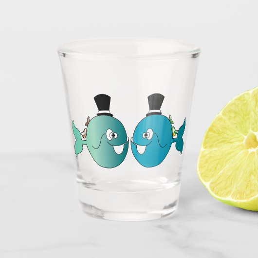Il pesce che amava l' uccellino ショットグラス (正面)