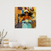  “Il riso del vento” (Laughter of the Wind) ポスター (キッチン)