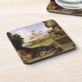 Il Tramonto (日没) (キャンバスの油) コースター (左側)