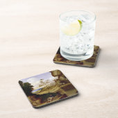 Il Tramonto (日没) (キャンバスの油) コースター (右側)