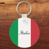 Il Tricolore – イタリア国旗 キーホルダー (正面)
