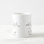 Ilaペプチド名mug コーヒーマグカップ (中央)