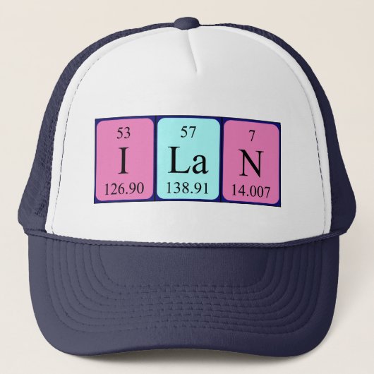 Ilan期別テーブル名hat キャップ (正面)