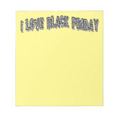 ILBF-ストライプ ノートパッド (正面)