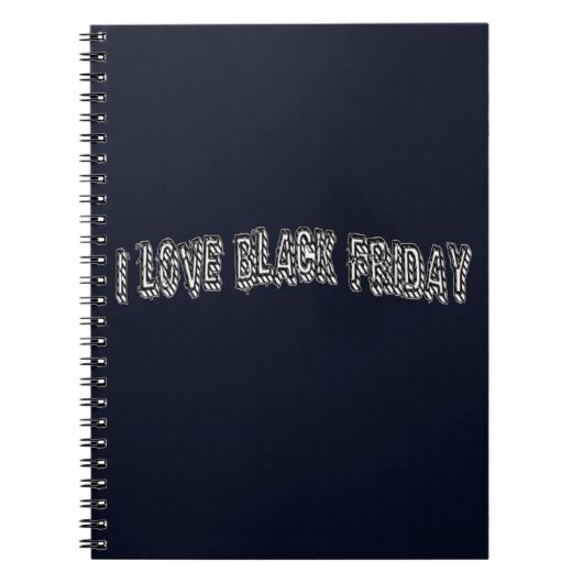 ILBF-ストライプ ノートブック (正面)