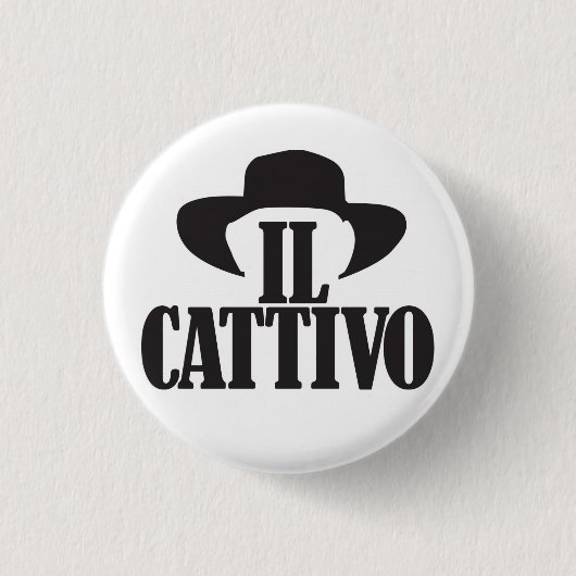 ILCATTIVO 缶バッジ (正面)
