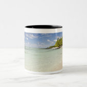 Ile Aux Cerf, 2の人気があるほとんどの日帰り ツートーンマグカップ (中央)