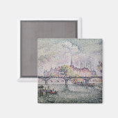 Ile de la Cite、パリ、1912 マグネット (正面/裏面)