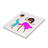 Île de la Réunion, France タイル (側面)