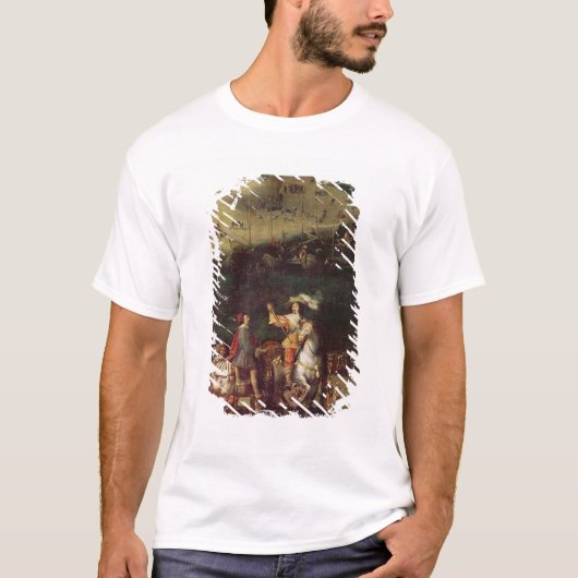 Ile de Reの包囲の持ち上がること Tシャツ (正面)