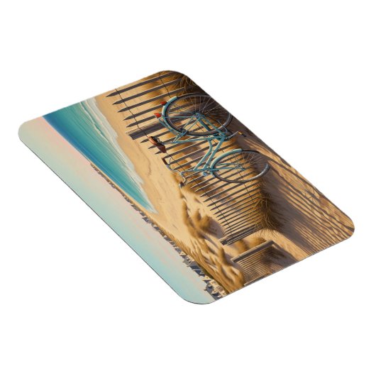 Île de Ré France Bicycle マグネット (右側)