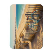 Île de Ré France Bicycle マグネット (縦)