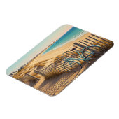 Île de Ré France Bicycle マグネット (左側)