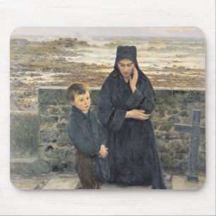 Ile de Sein 1880年の寡婦 マウスパッド