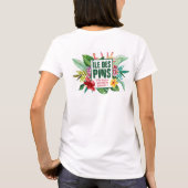 Île des Pins paradis, Nouvelle Calédonie tropical, Tシャツ (裏面)