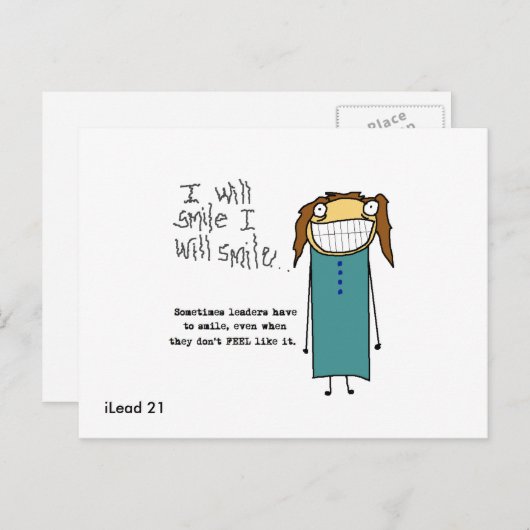 iLeadはがき ポストカード (正面/裏面)