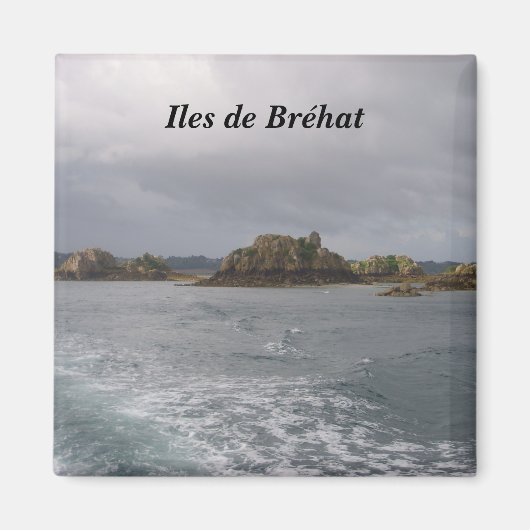Iles de Br�hat - マグネット (正面)