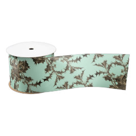 Ilex – Holly – Christdorn – Muster Verzierung サテンリボン