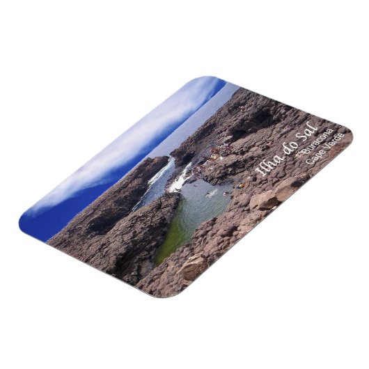 Ilha do Sal - Buraconaの自然プール –  マグネット (左側)