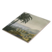 Ilheus (色の版木、銅版、版画) タイル (側面)