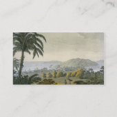 Ilheus (色の版木、銅版、版画) 名刺 (裏面)