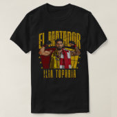 Ilia Topuria El Matador Tシャツ (デザイン正面)
