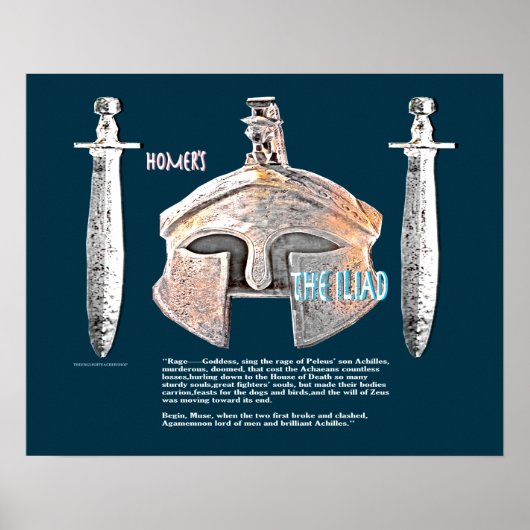 Iliadイメージ/文字 ポスター (正面)