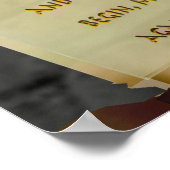 Iliadスクロールイメージ文字 ポスター (角)