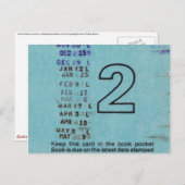 Ilium公共図書館カードNo. 2 ポストカード (正面/裏面)