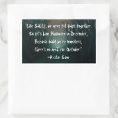 ILLシーン引用ステッカー#2 長方形シール (バッグ)