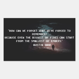 ILLシーン引用文ステッカー#1 長方形シール