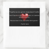 ILLシーン引用文ステッカー#3 長方形シール (バッグ)